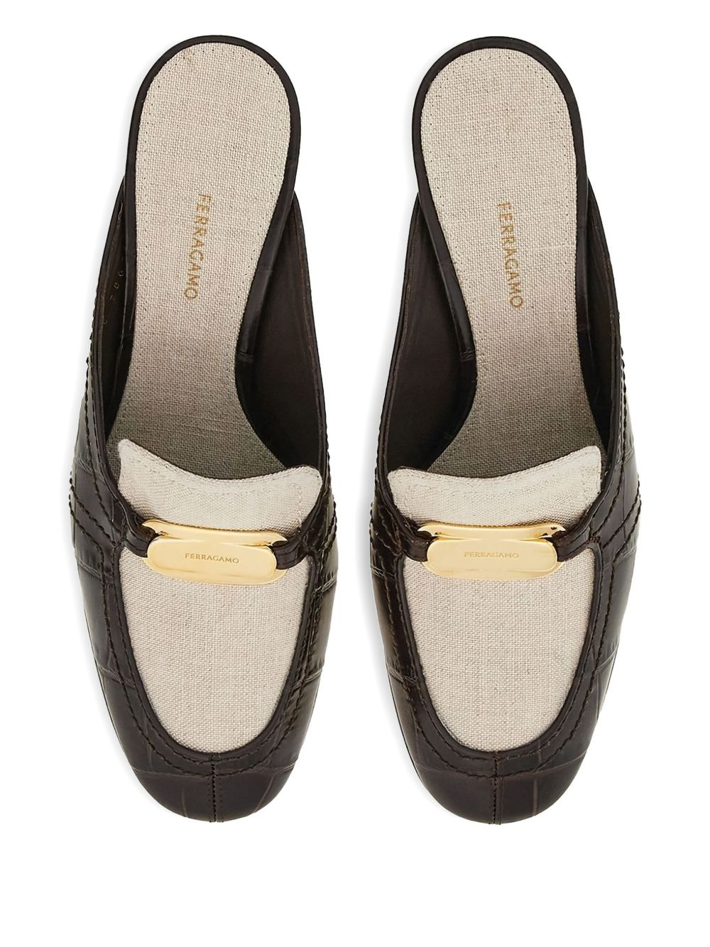 crocodile-effect mules - 4