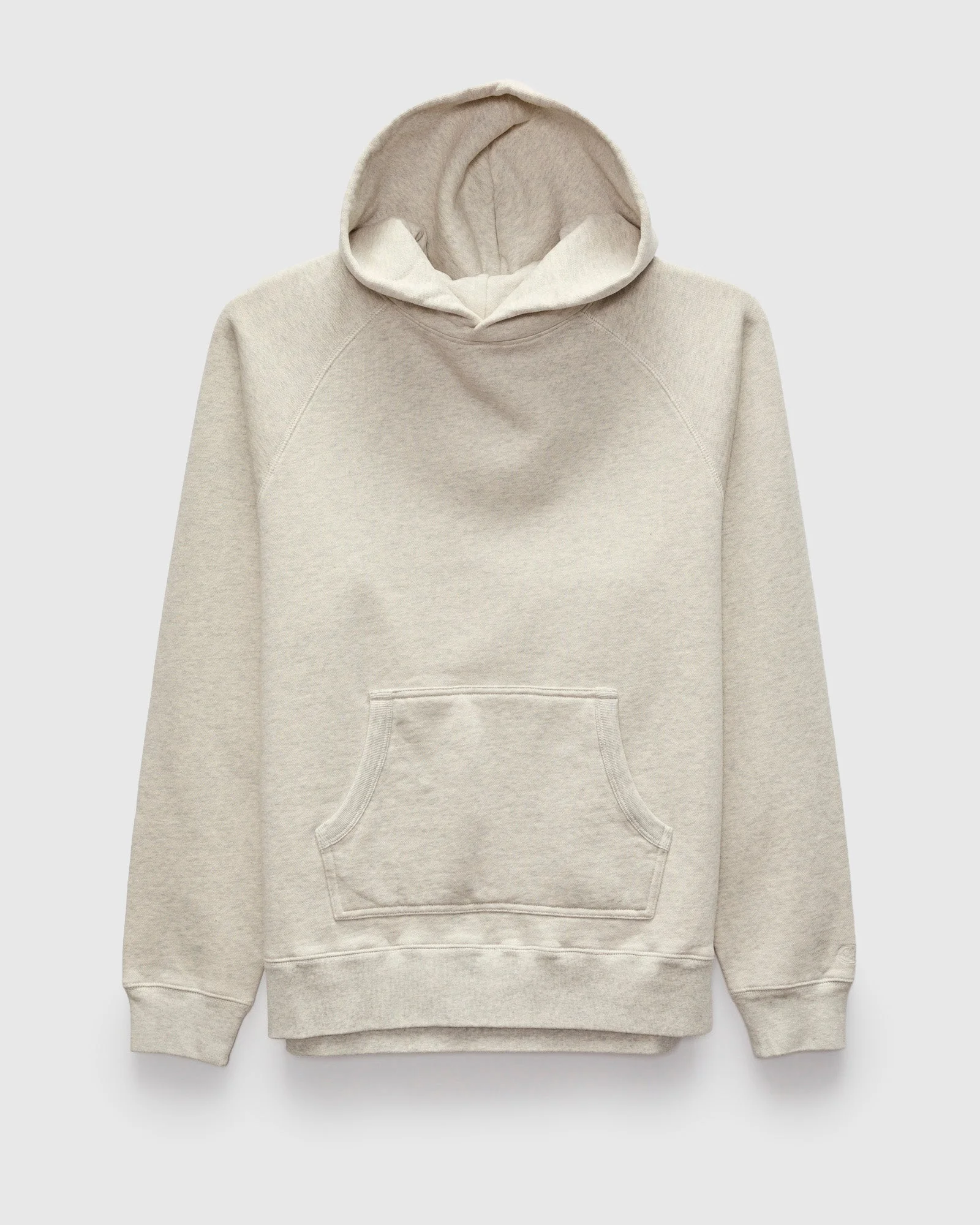 Stadium Loft Knit Hoodie in Oat Grey - 1
