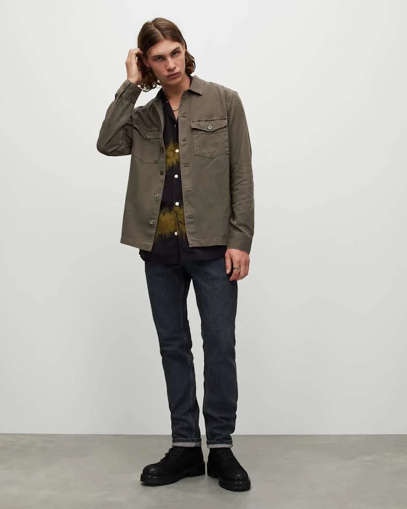 SPOTTER LONG SLEEVE MILITARY OVERSHIRT - 1