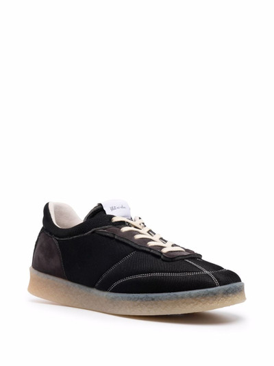 MM6 Maison Margiela contrast-stitching low-top sneakers outlook