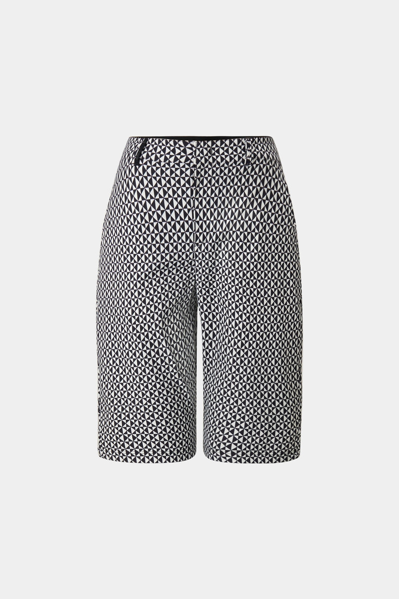 Zina functional shorts in Black/white 1