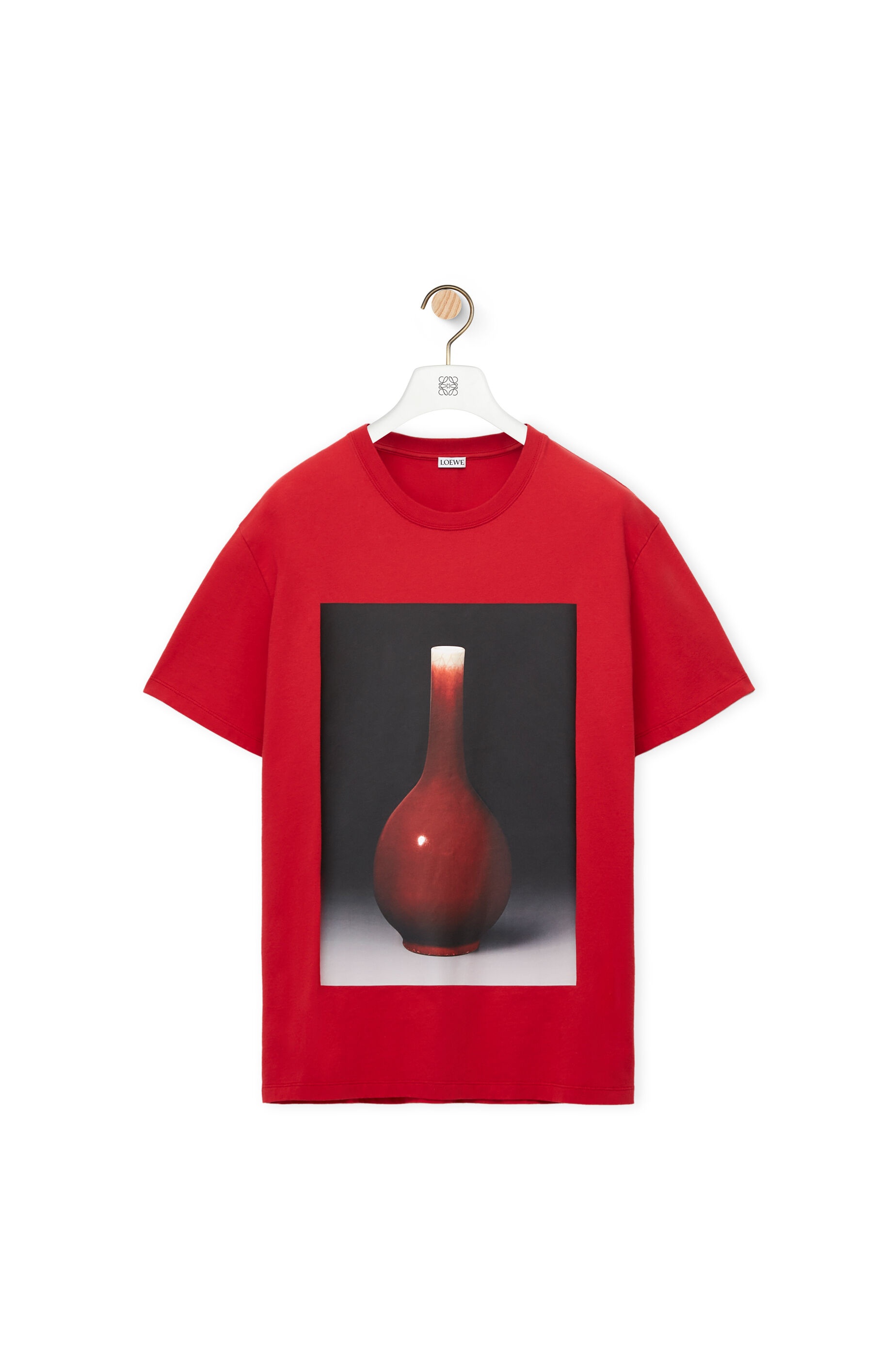 Ceramic print T-shirt in cotton - 1