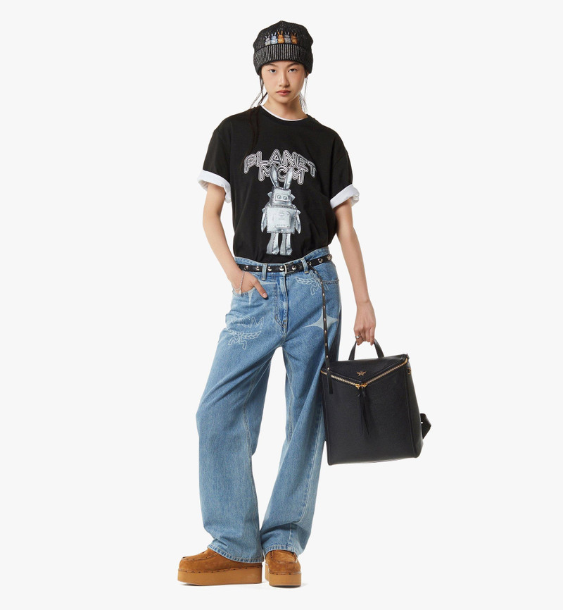 MCM Diamant 3D Backpack in Goatskin Leather outlook