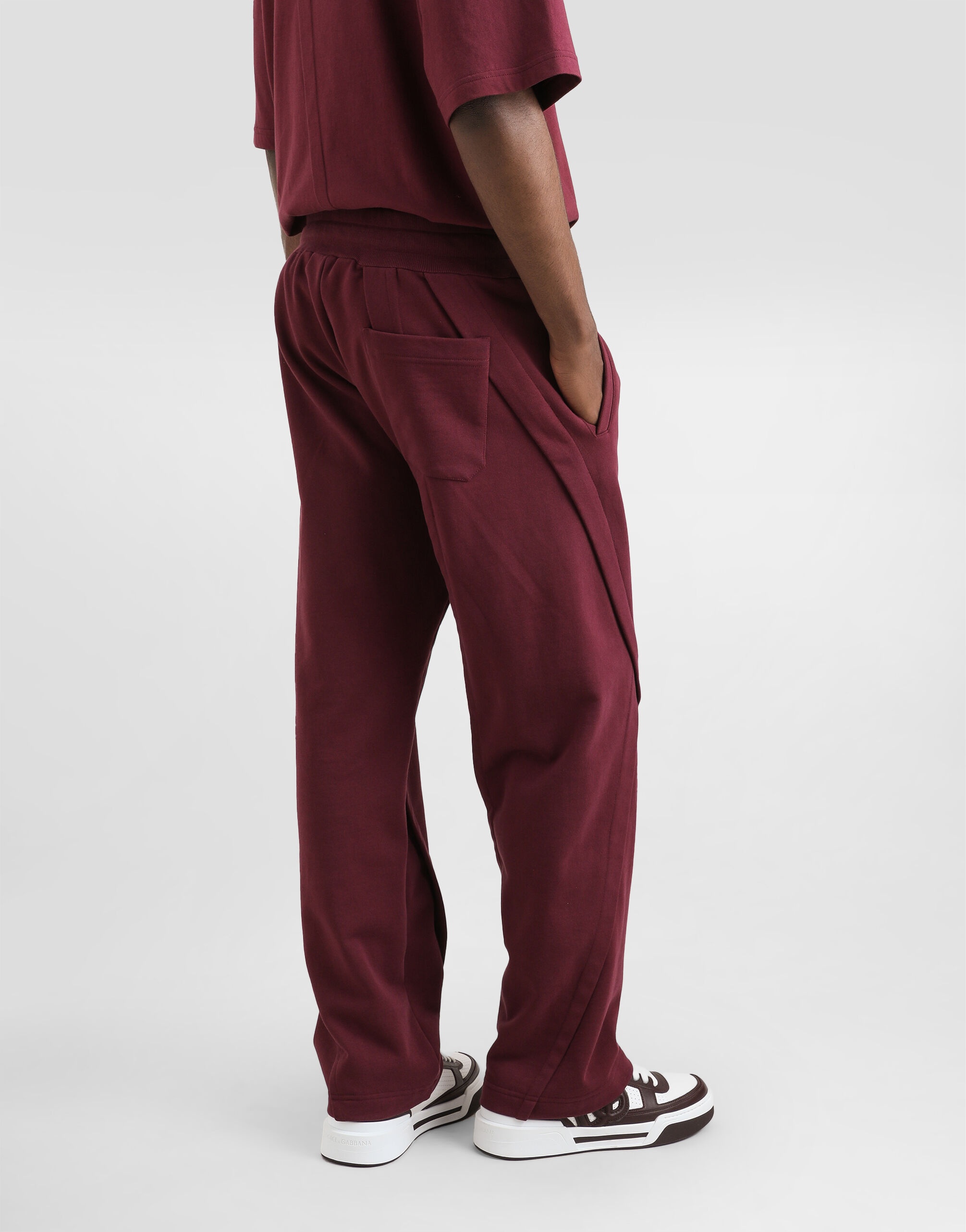 Stretch jersey jogging pants - 5