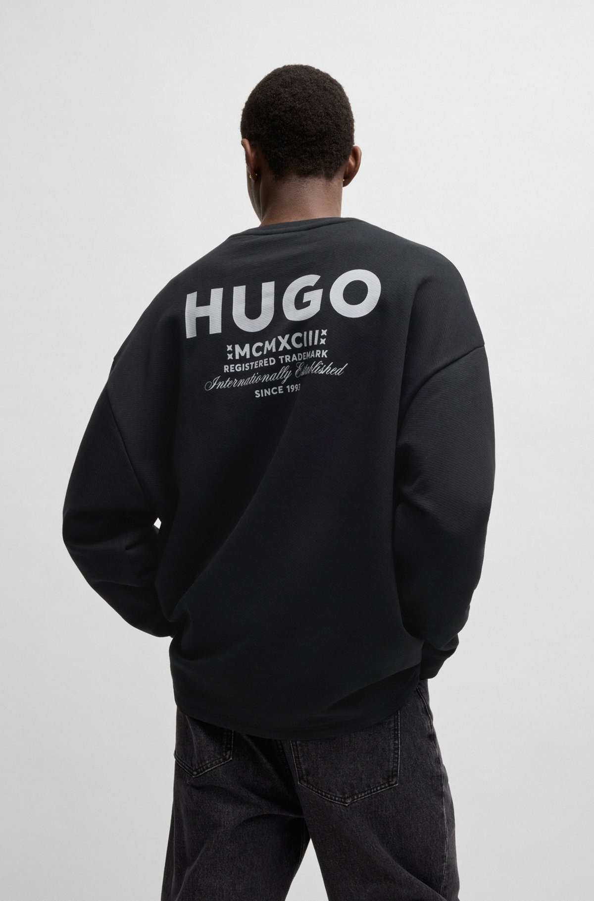 COTTON-TERRY SWEATSHIRT WITH LOGO PRINT - 5