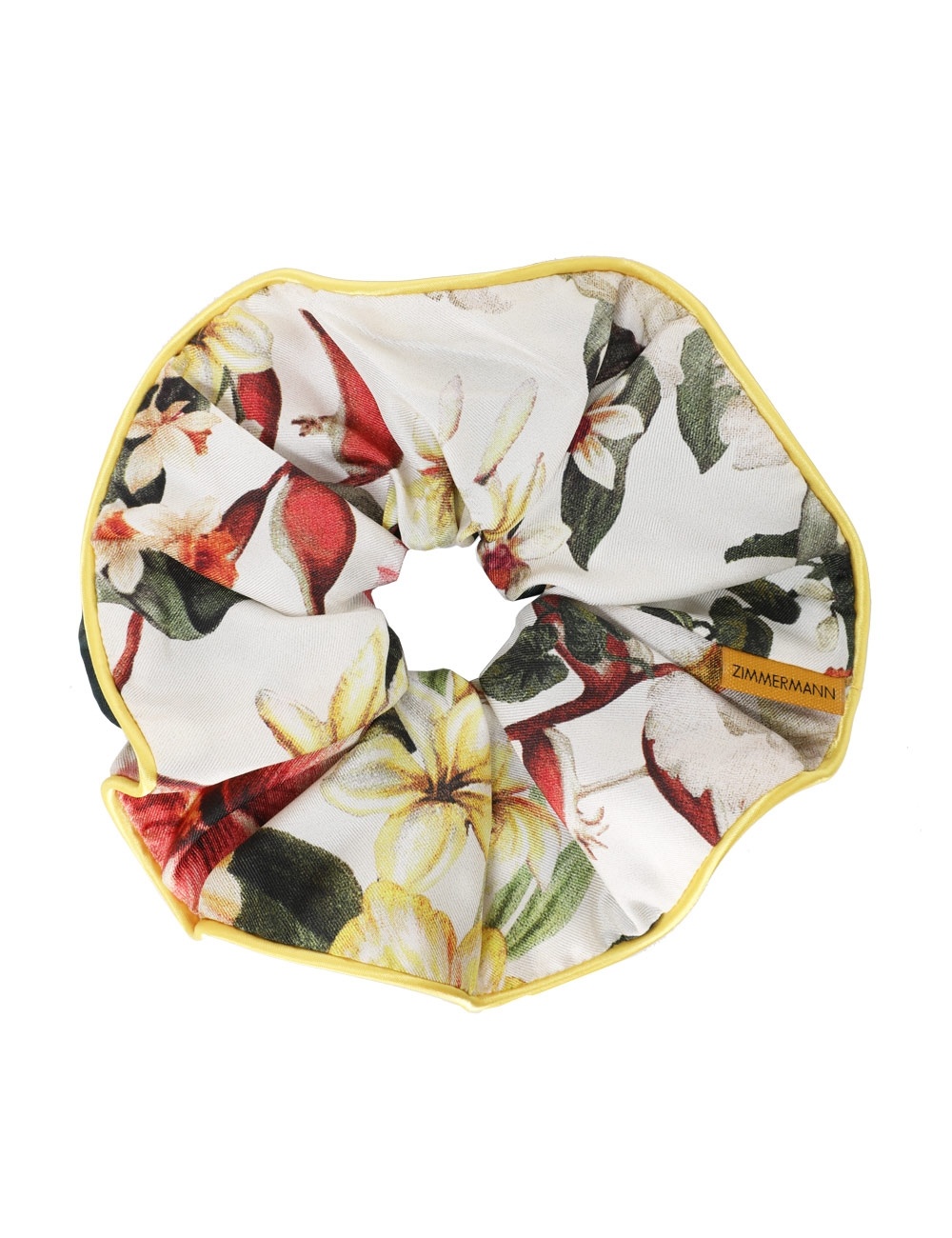 DOUBLE FACED SILK SCRUNCHIE - 1