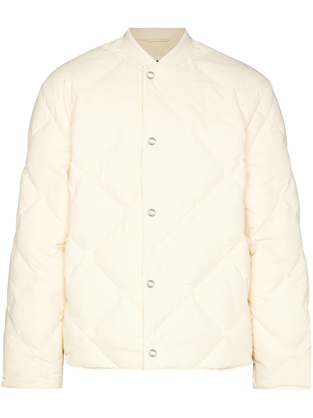 quilted bomber jacket - 1