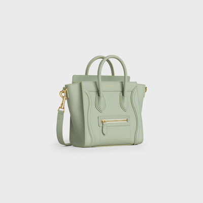 CELINE NANO LUGGAGE BAG IN DRUMMED CALFSKIN outlook