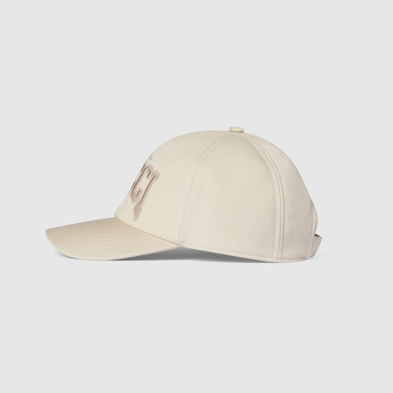 GUCCI Cotton embroidered baseball hat outlook