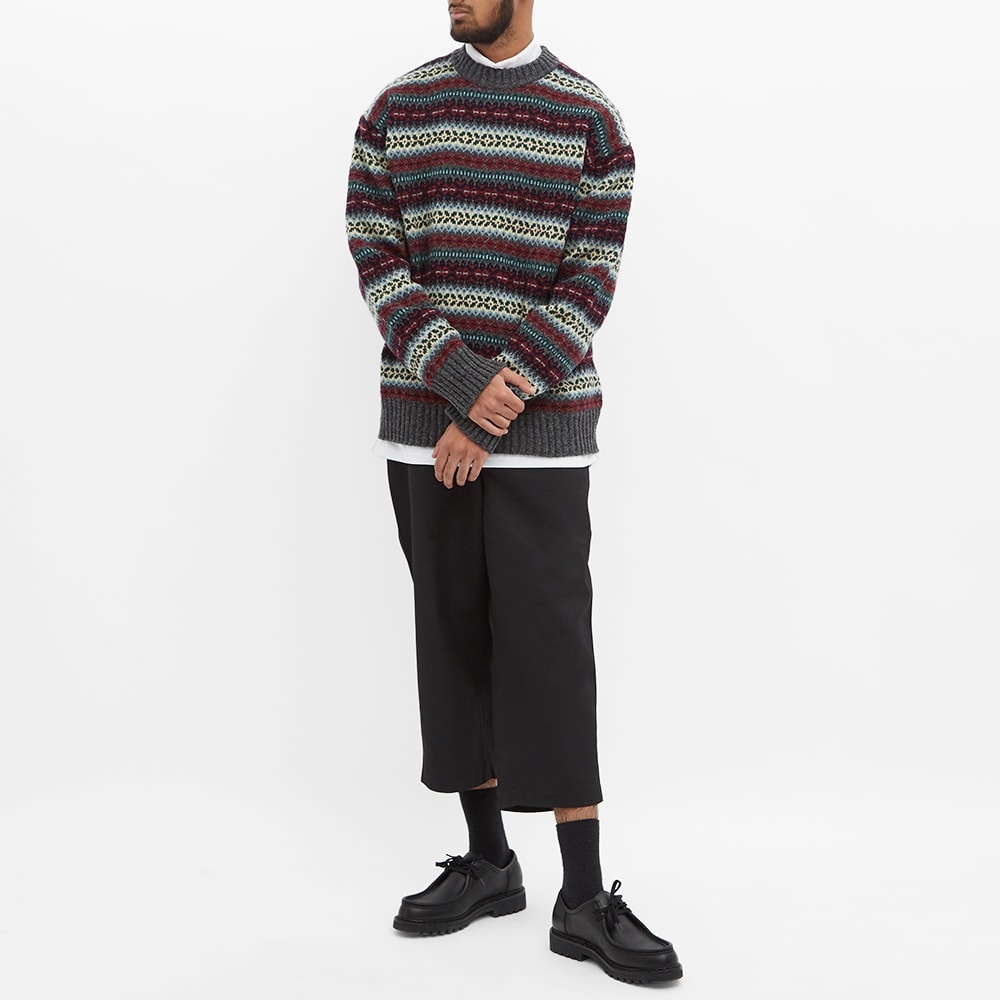 Junya Watanabe MAN Fair Isle Crew Knit - 5