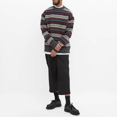 Junya Watanabe MAN Junya Watanabe MAN Fair Isle Crew Knit outlook