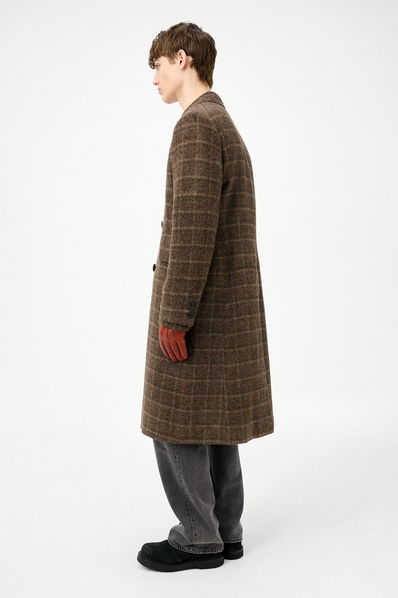 Our Legacy Whale Coat Dorf Check Boiled Alp Wool 4