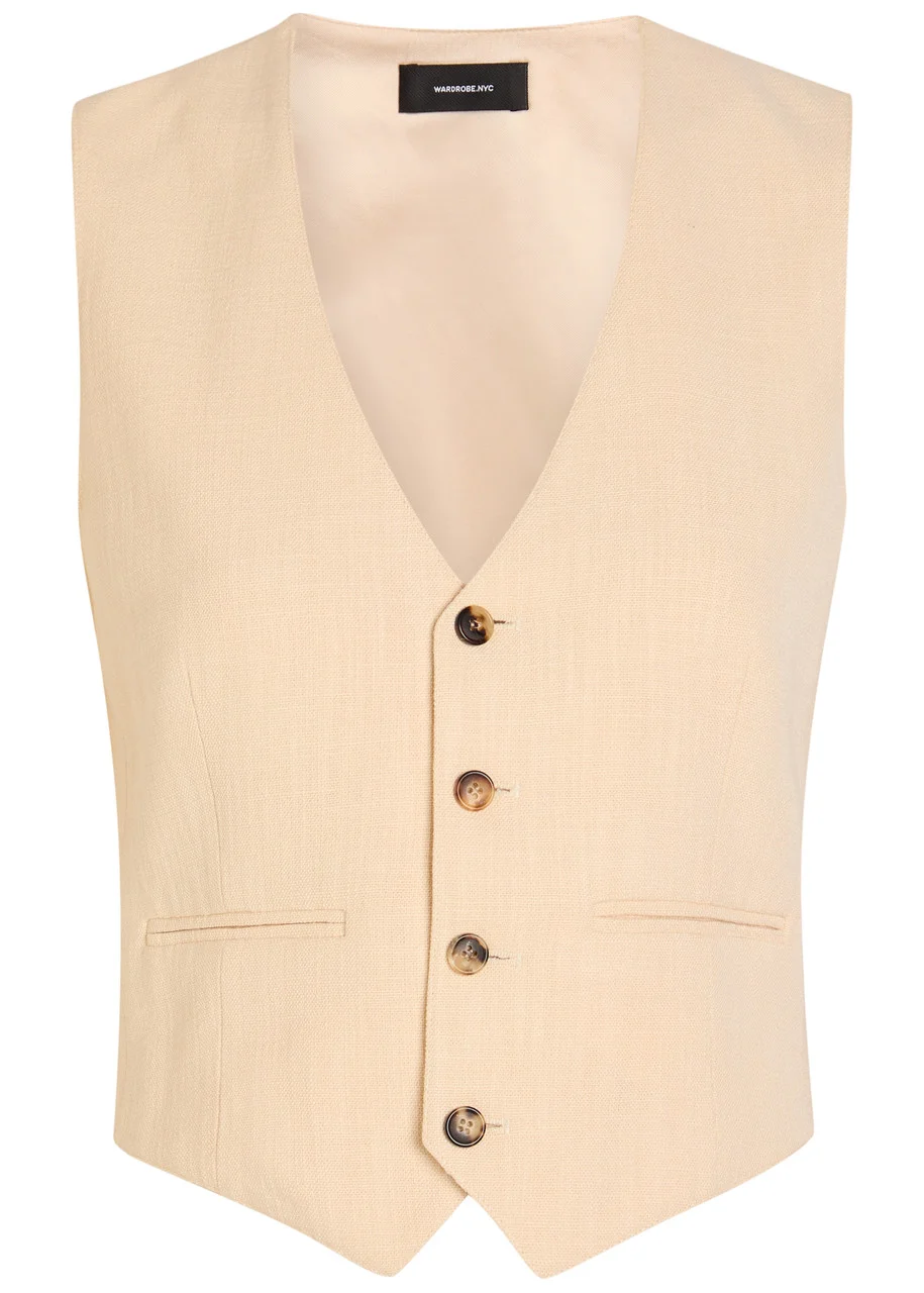 Wardrobe.nyc Woven Waistcoat - 1