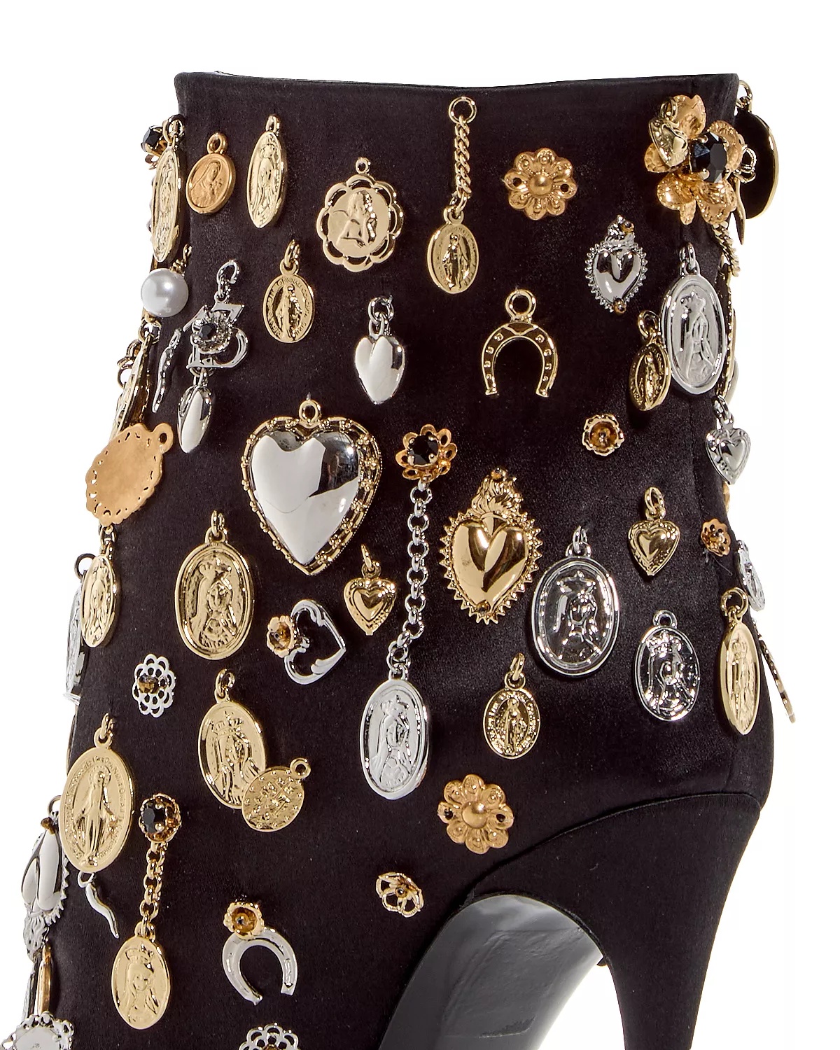 Women's Charm Embellished Booties - 5