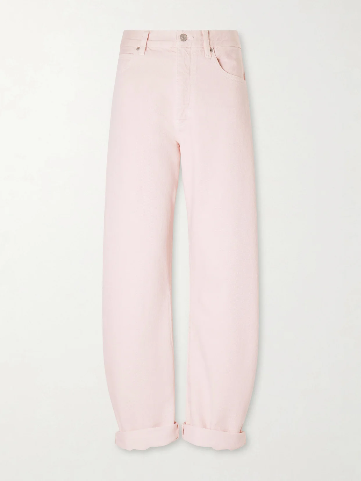 The Bubble Mid-rise Wide-leg Jeans - 1