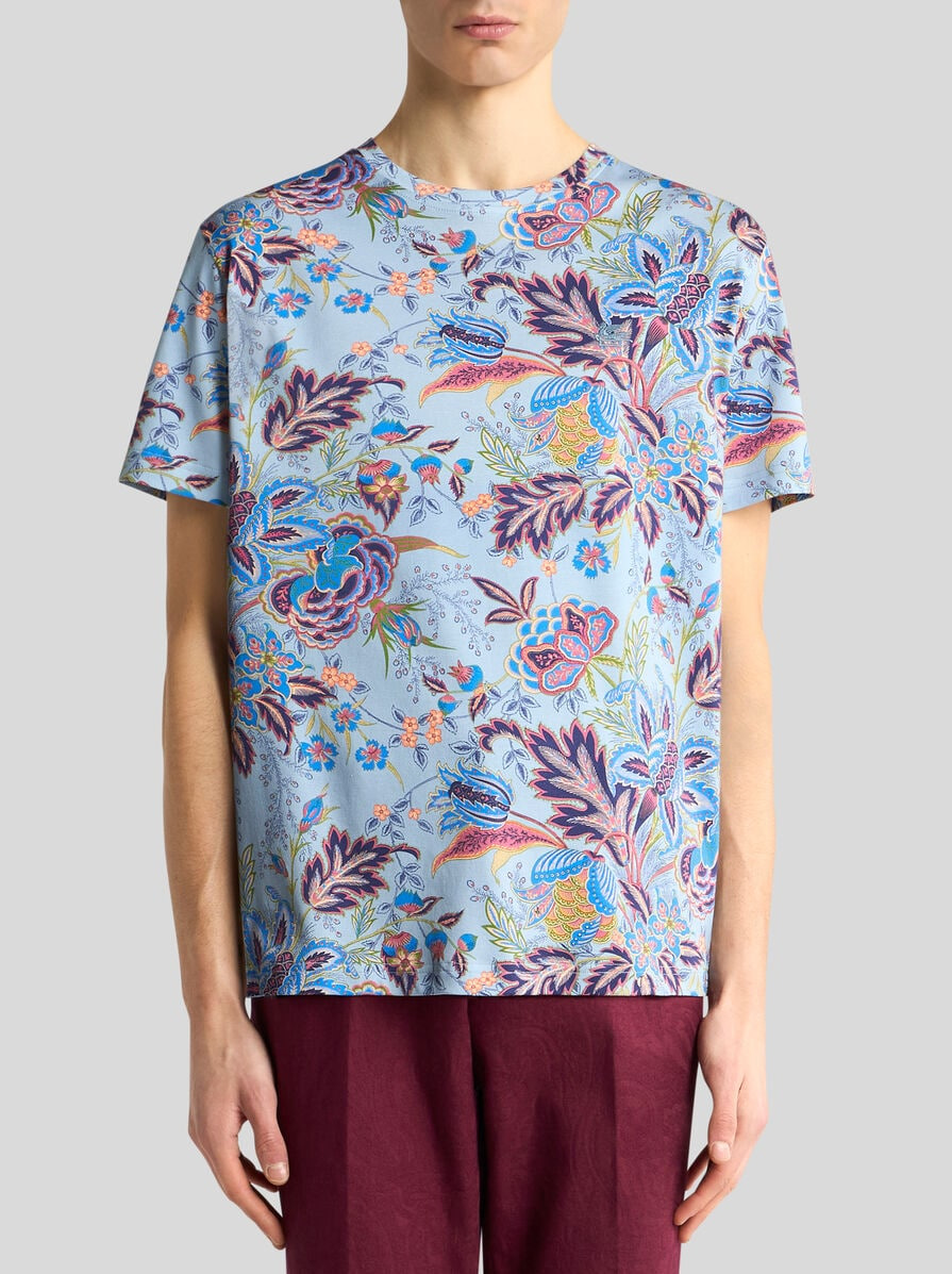 COTTON T-SHIRT WITH PRINT - 2