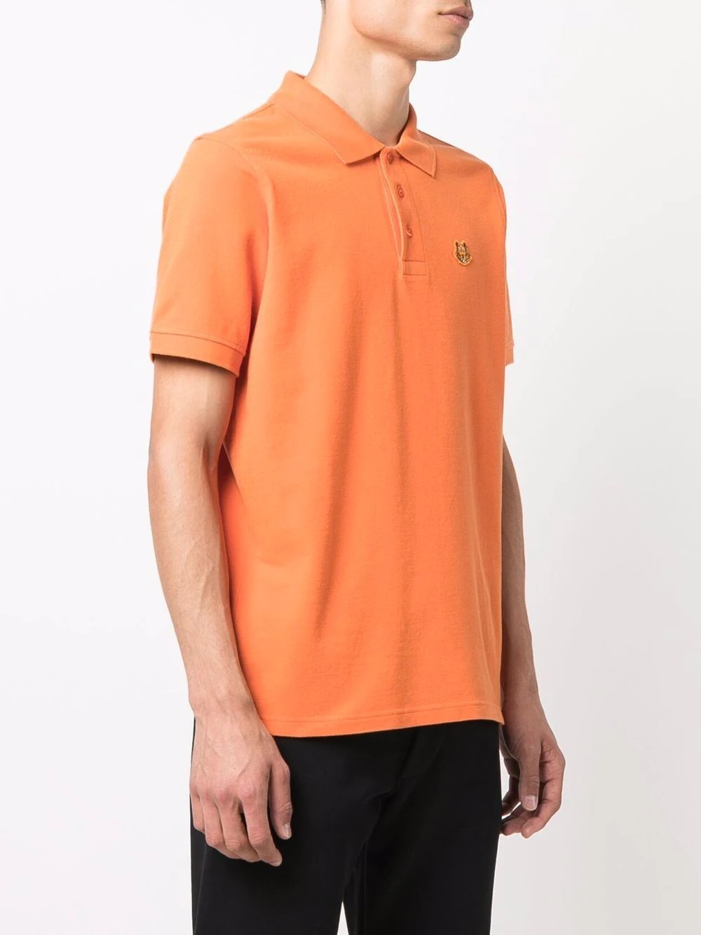 Tiger patch polo shirt - 3