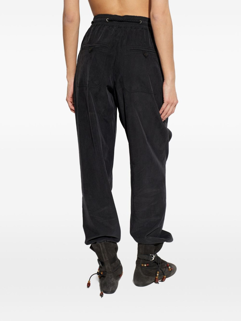 drawstring pleated trousers 4