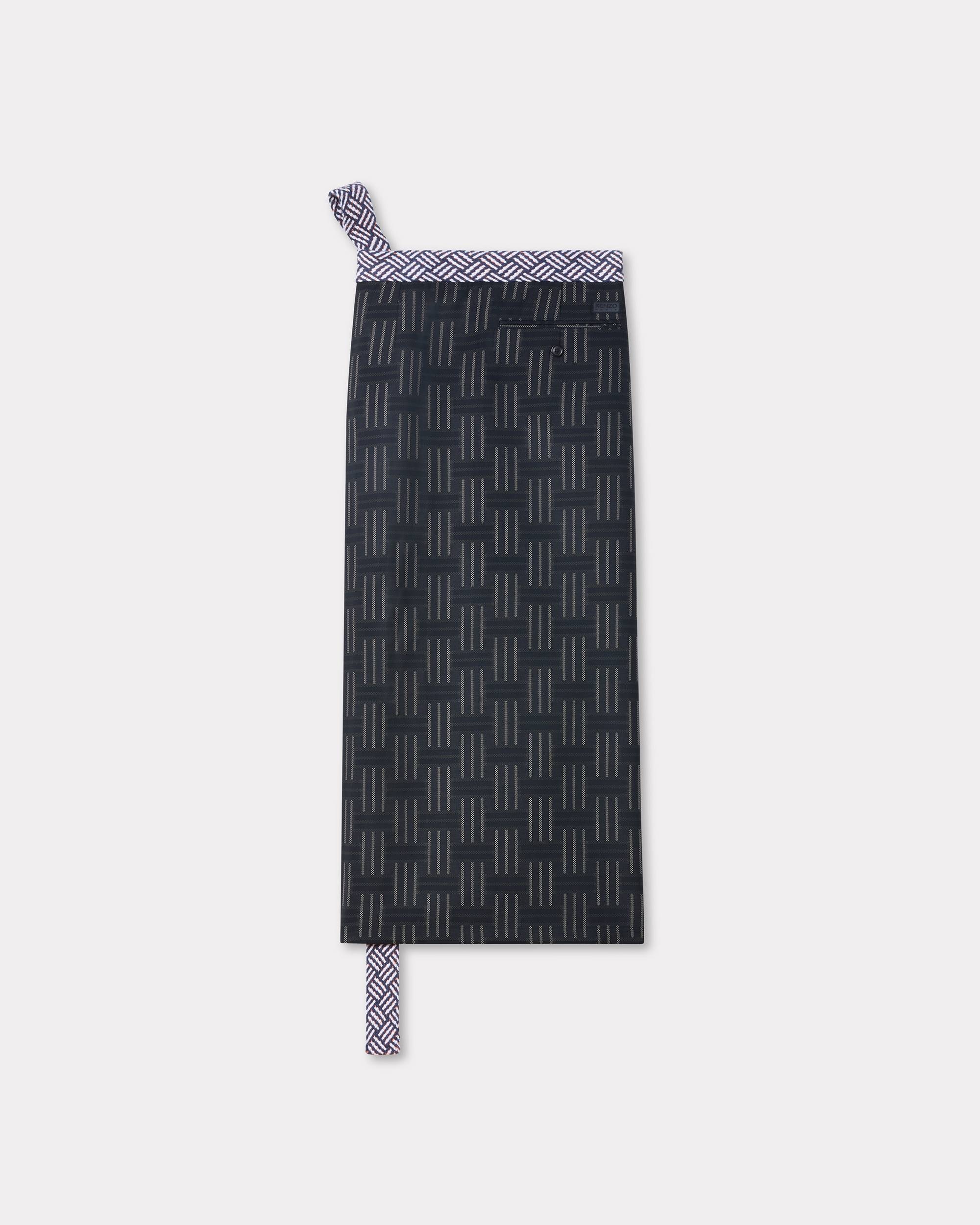'KENZO Weave' apron in wool and cotton - 2