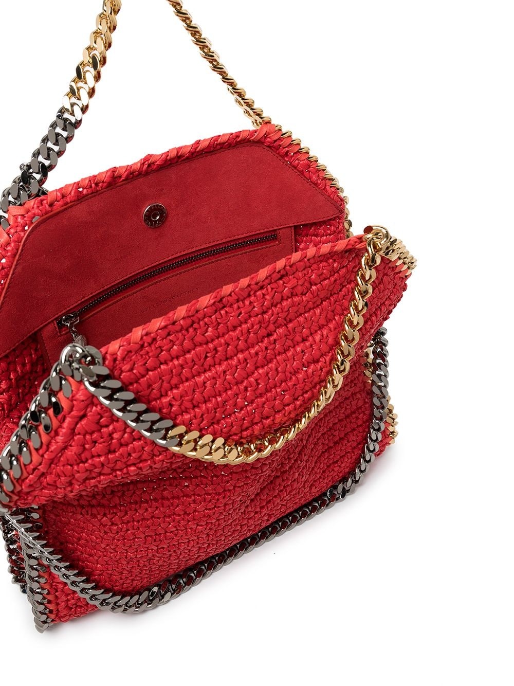 Falabella raffia tote bag - 5