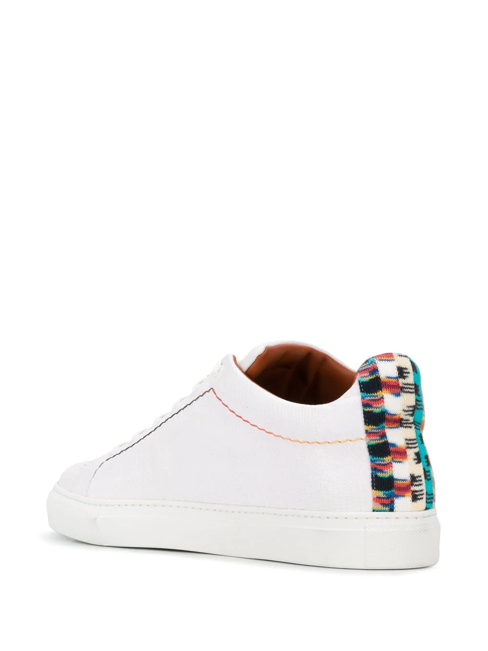 patterned-band sneakers - 3