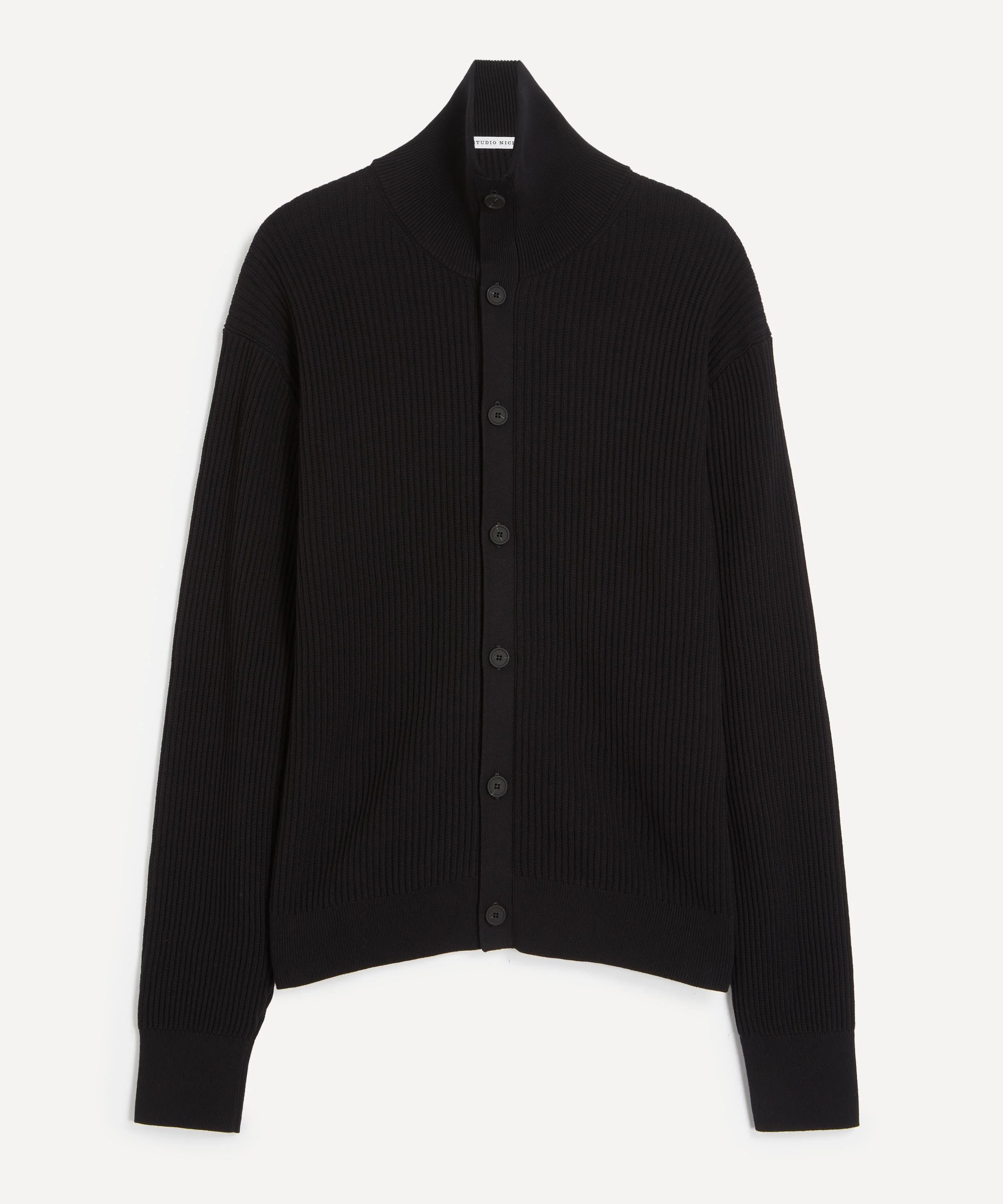 Oran Rib Knit Cardigan - 1
