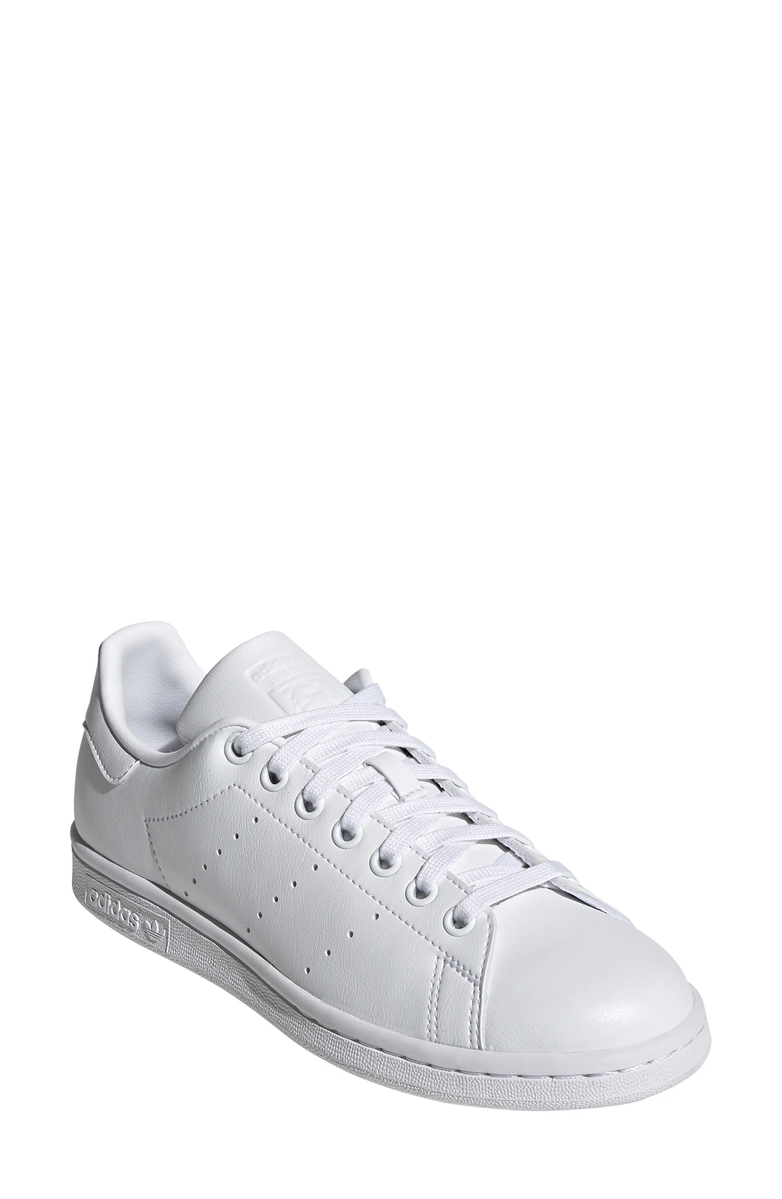 Primegreen Stan Smith Sneaker in White/Core Black/White - 1