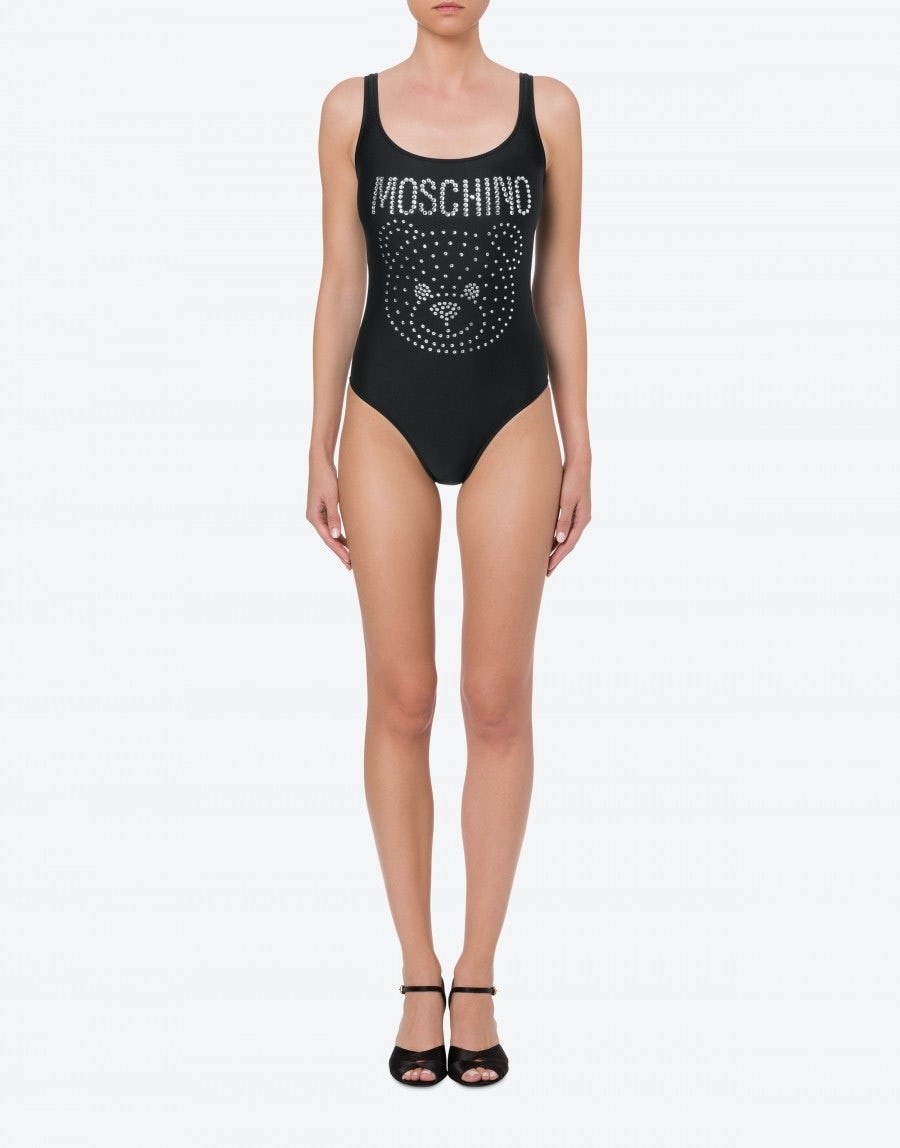 CRYSTAL TEDDY BEAR SWIMSUIT - 2
