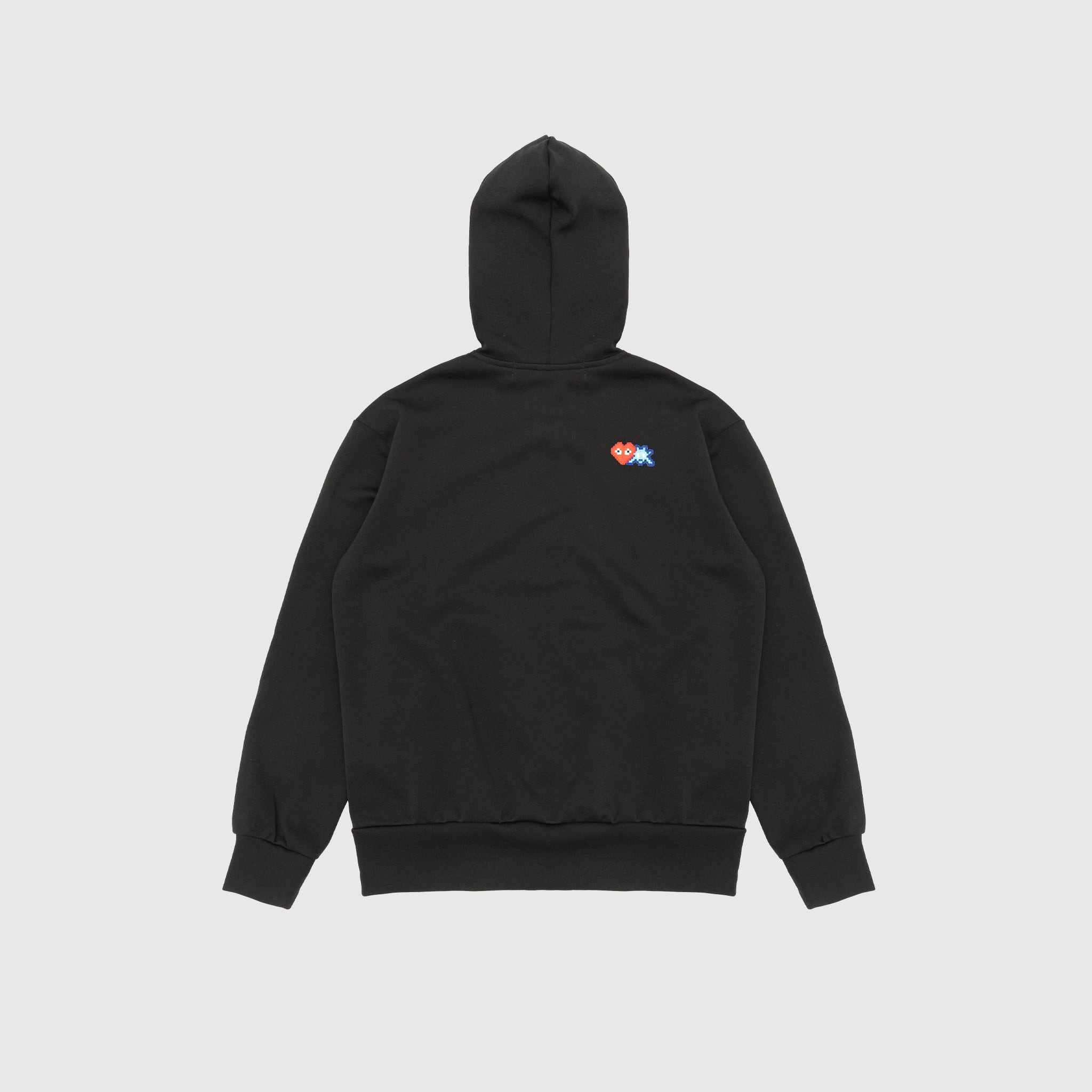 PIXELATED RED HEART PULLOVER HOODY X INVADER - 9