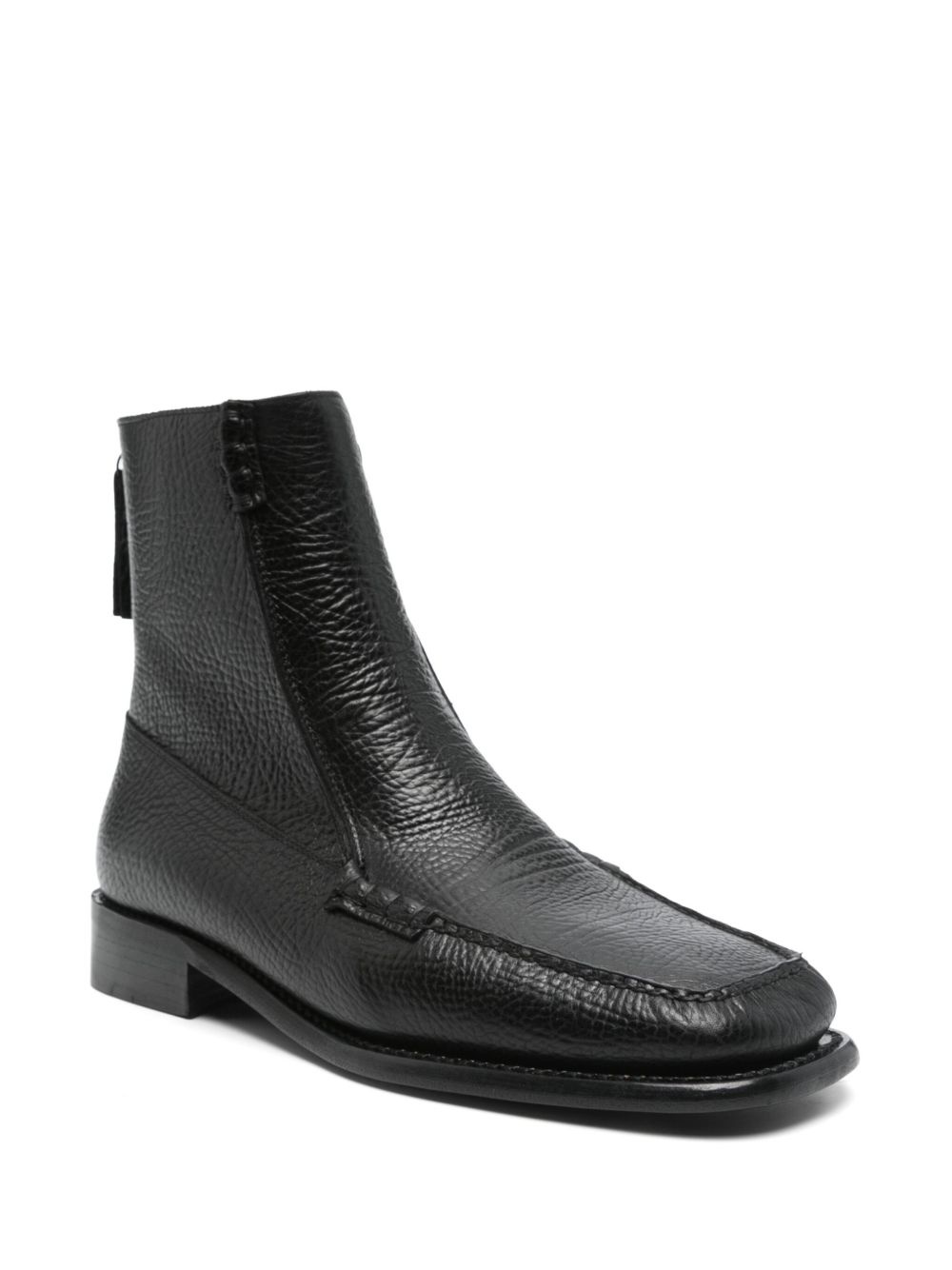 leather Chelsea boots - 2