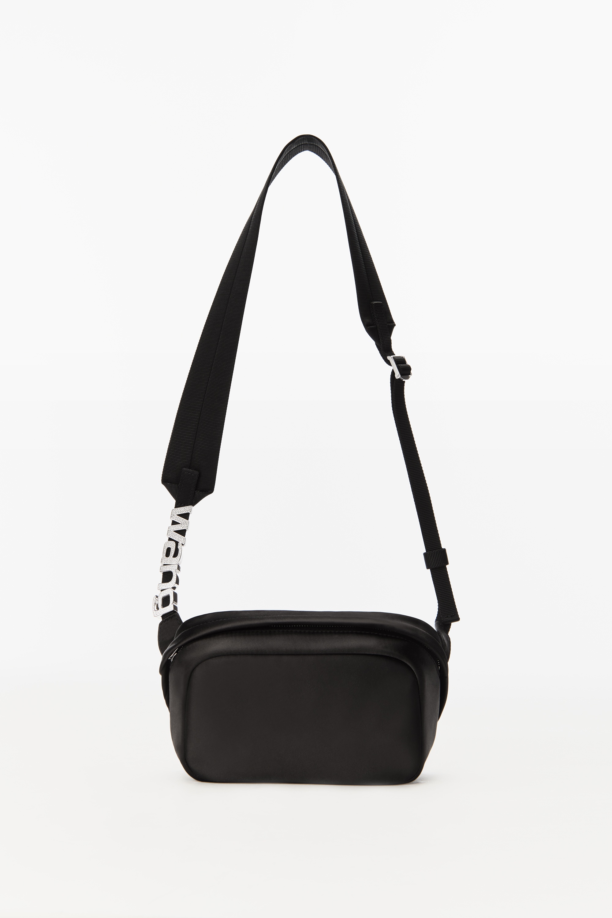 HEIRESS CROSSBODY BAG IN SATIN - 1