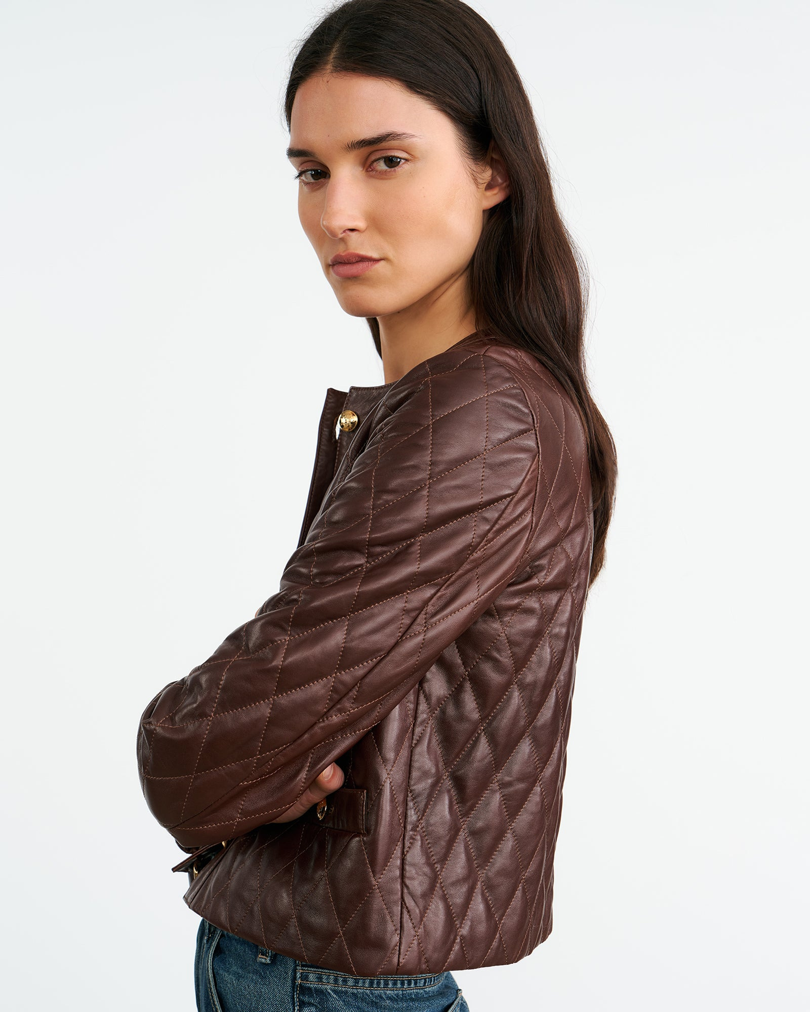 AMY LEATHER JACKET - 3