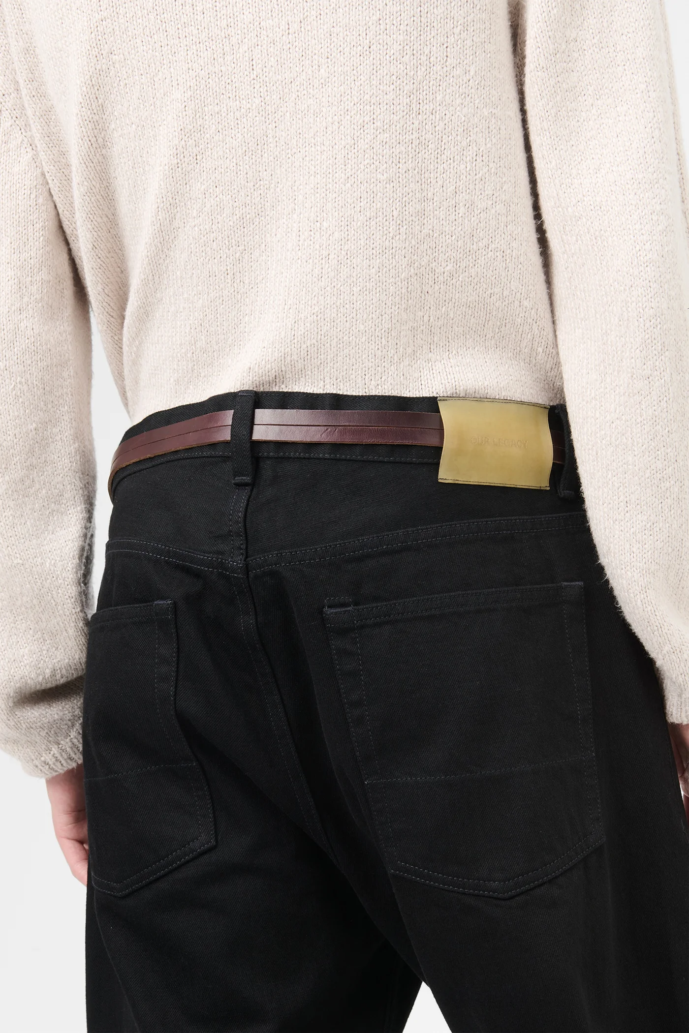 Our Legacy Third Cut Black Selvedge | REVERSIBLE