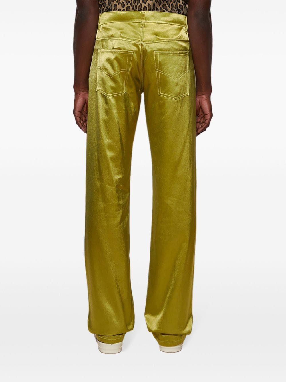 bootcut satin trousers - 5