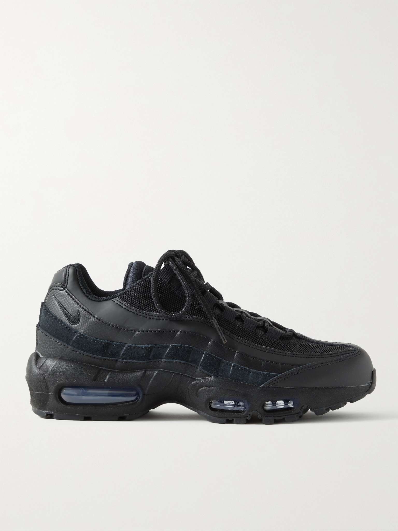 Air Max 95 Suede and Mesh Sneakers - 1