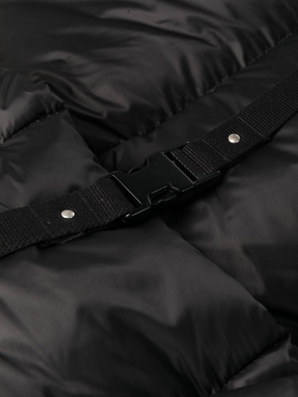 padded high-neck coat - 6