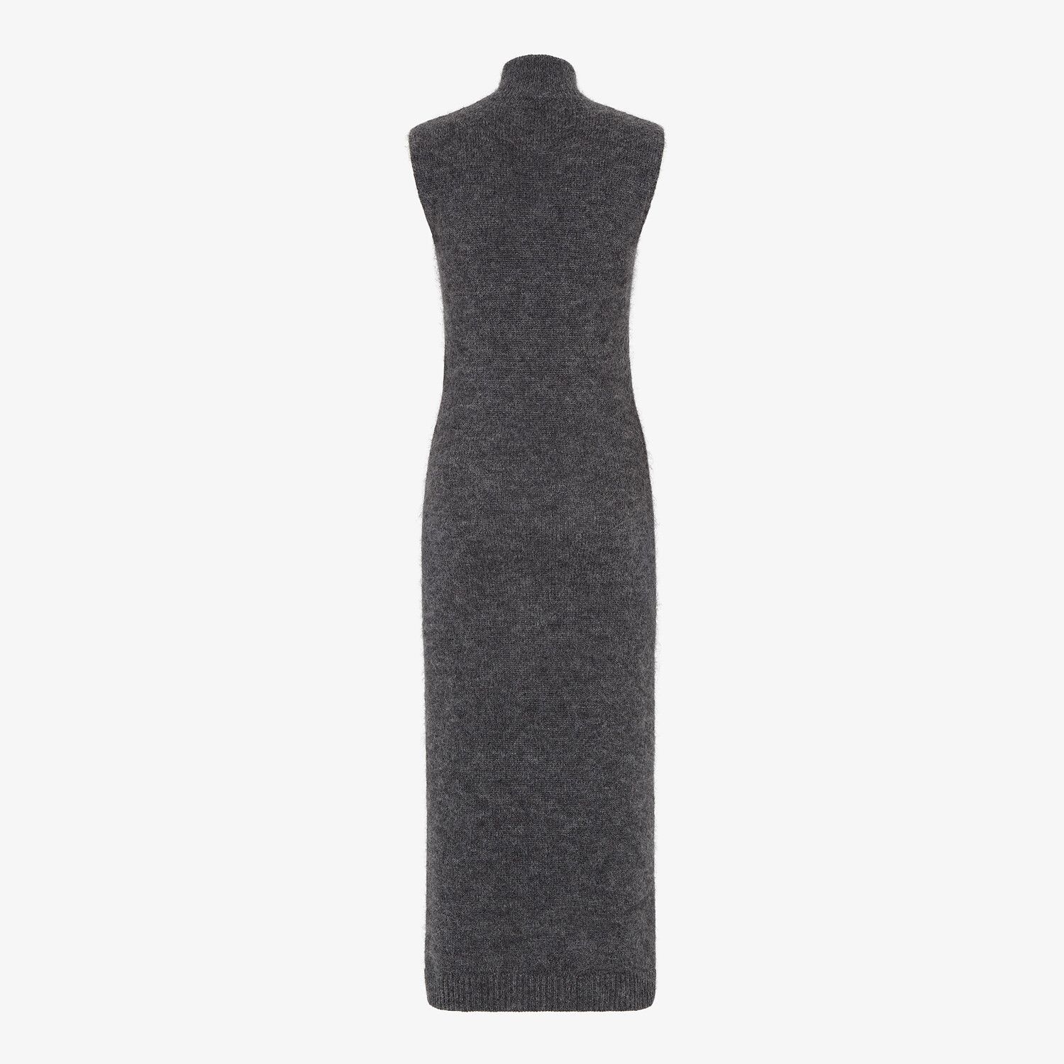 Gray mohair and cashmere dress - 2