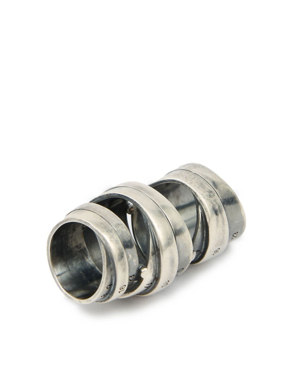 Signautre Numbers motif ring - 3