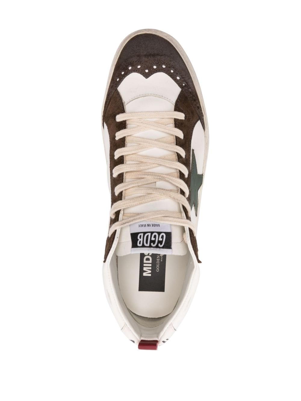 Mid-Star leather sneakers - 4