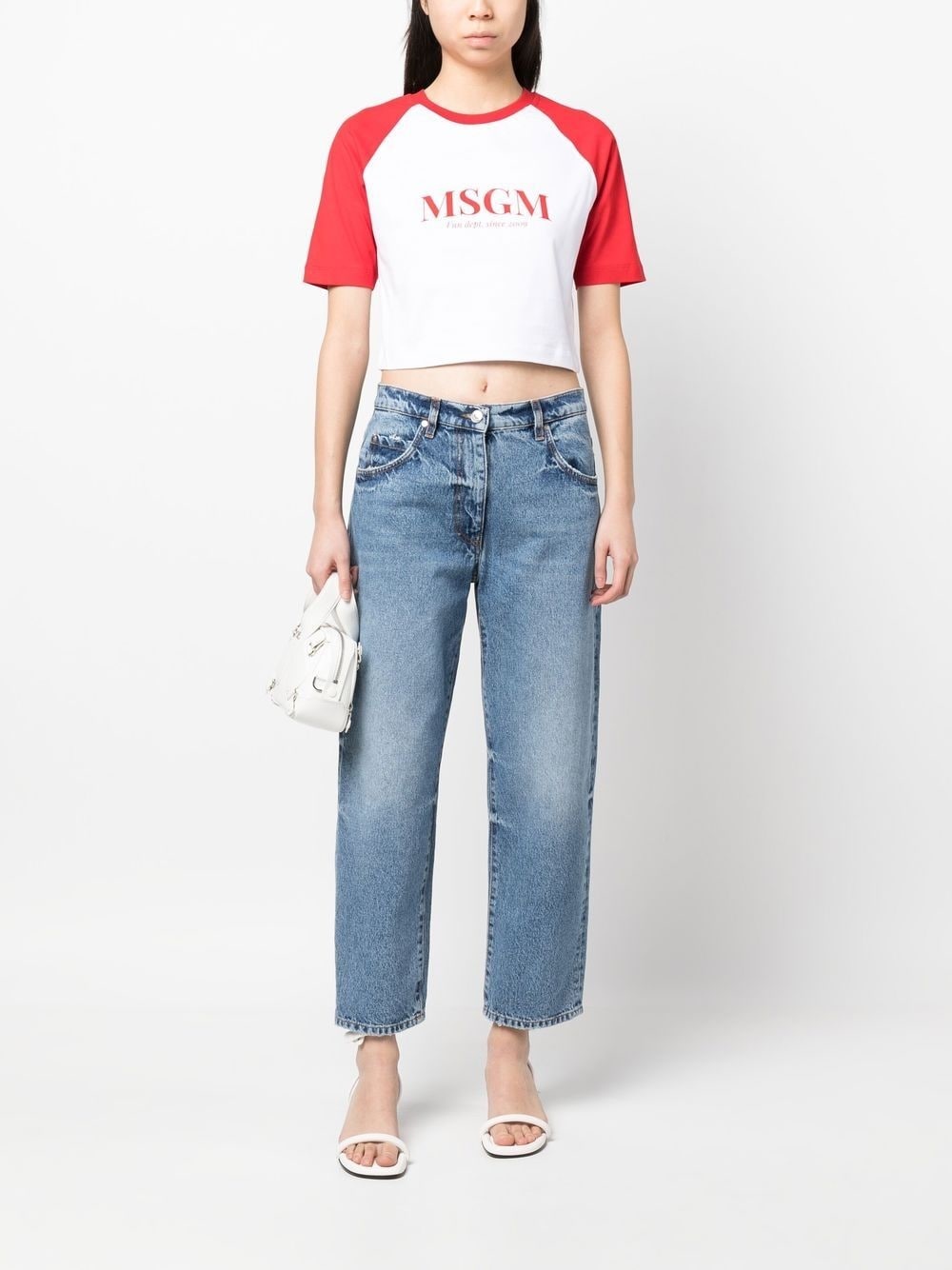 straight-leg denim jeans - 2