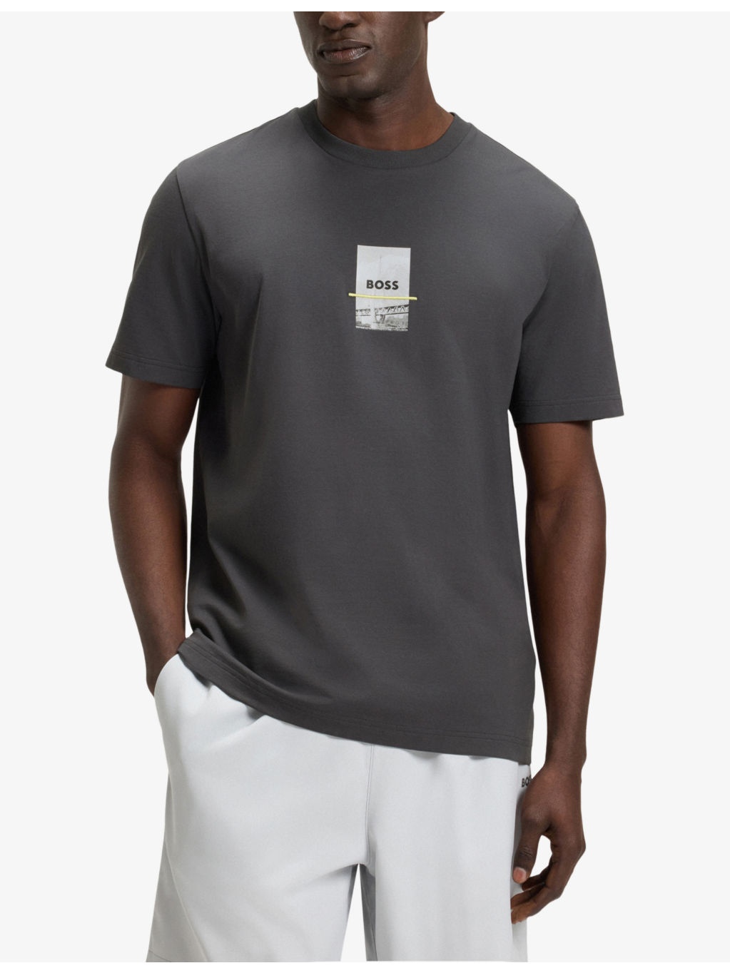 Photo-Print Short-Sleeve Stretch-Cotton T-Shirt - 3
