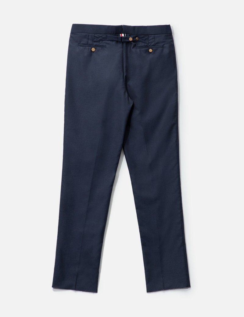 Thom Browne TWILL CLASSIC BACKSTRAP TROUSERS outlook