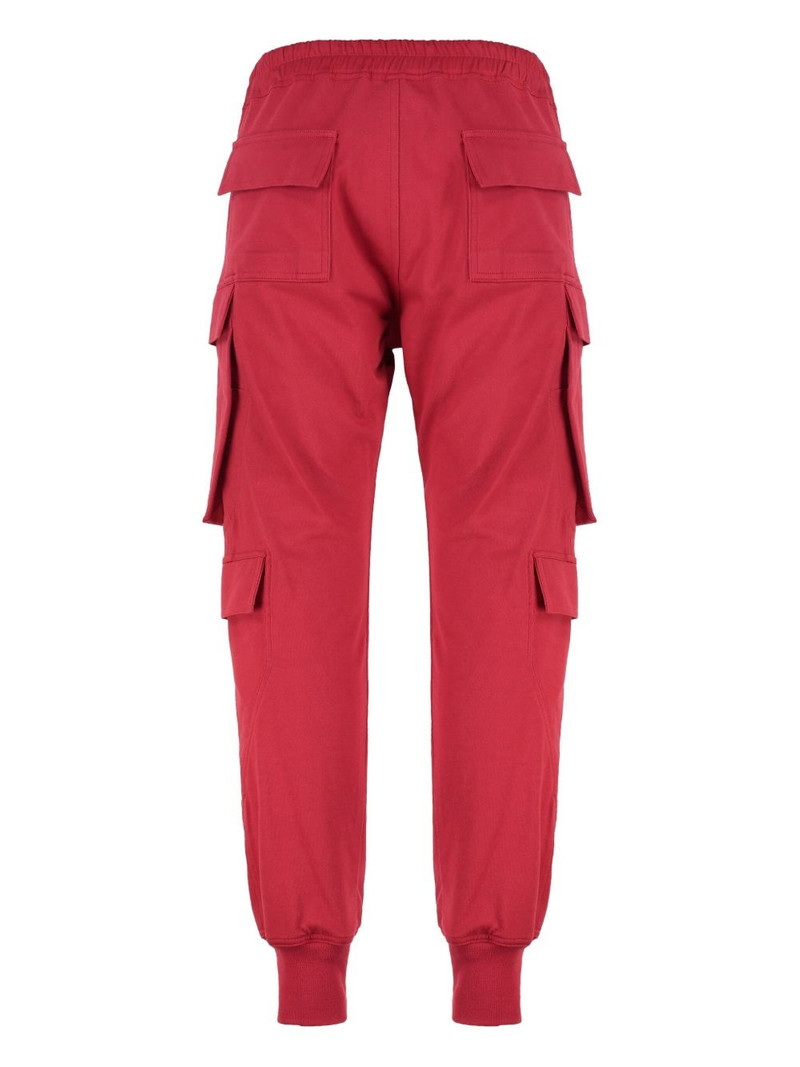 Rick Owens cargo pocket drawstring trousers outlook