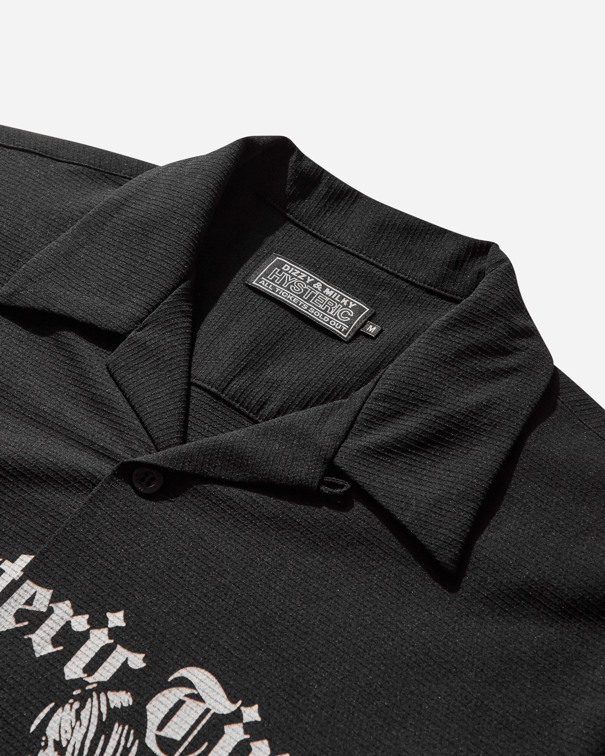 Men's Hysteric Times Shirt Black - 3