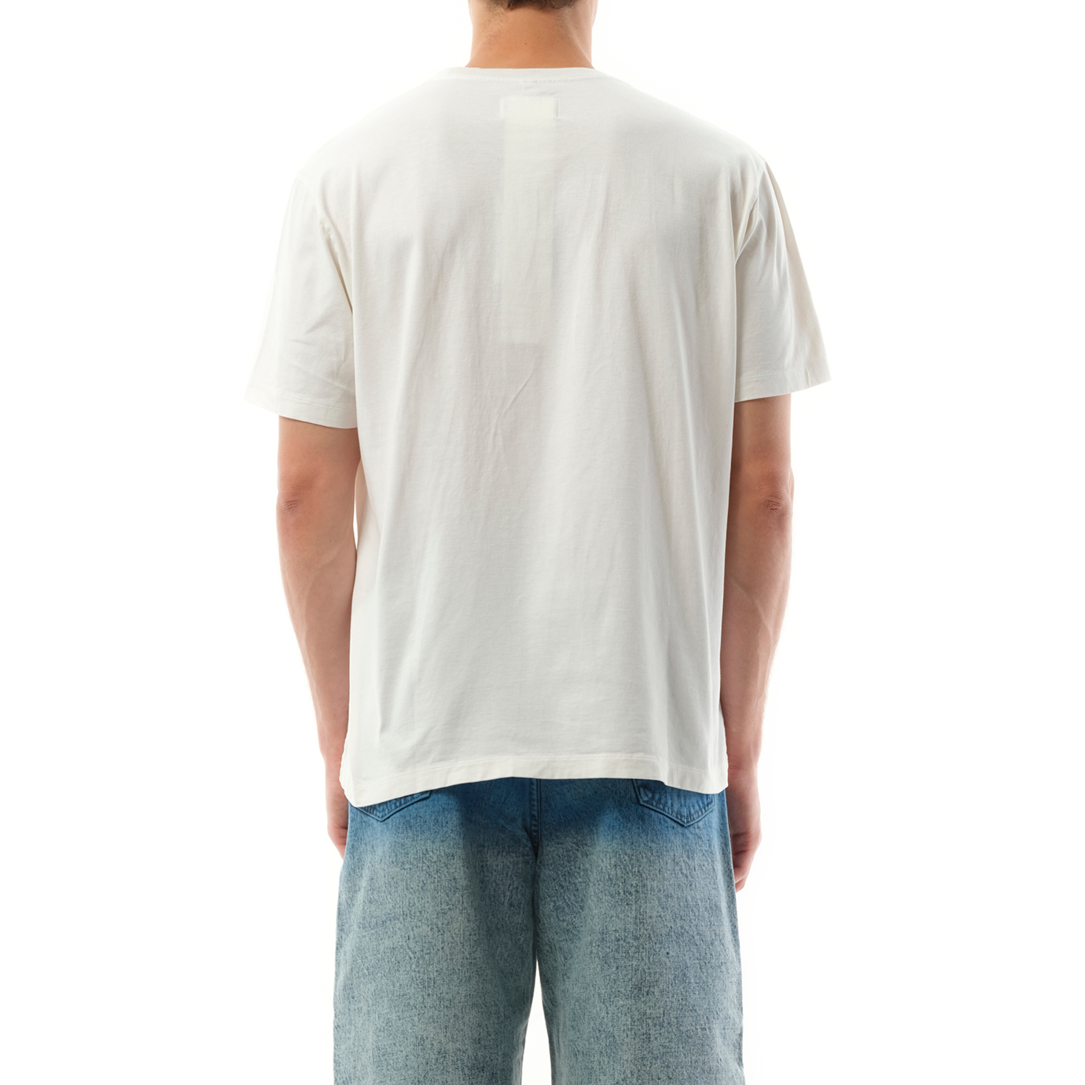 Doublet 2025SS Logo T-Shirt in White - 6