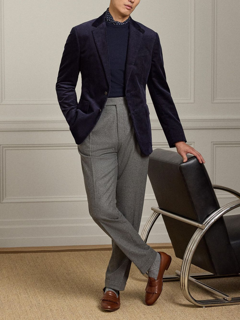 Ralph Lauren single-breasted blazer outlook