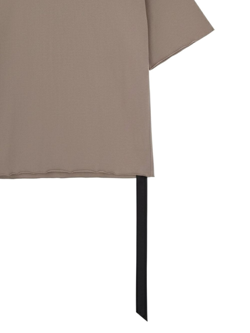 Rick Owens DRKSHDW raw-hem T-shirt outlook