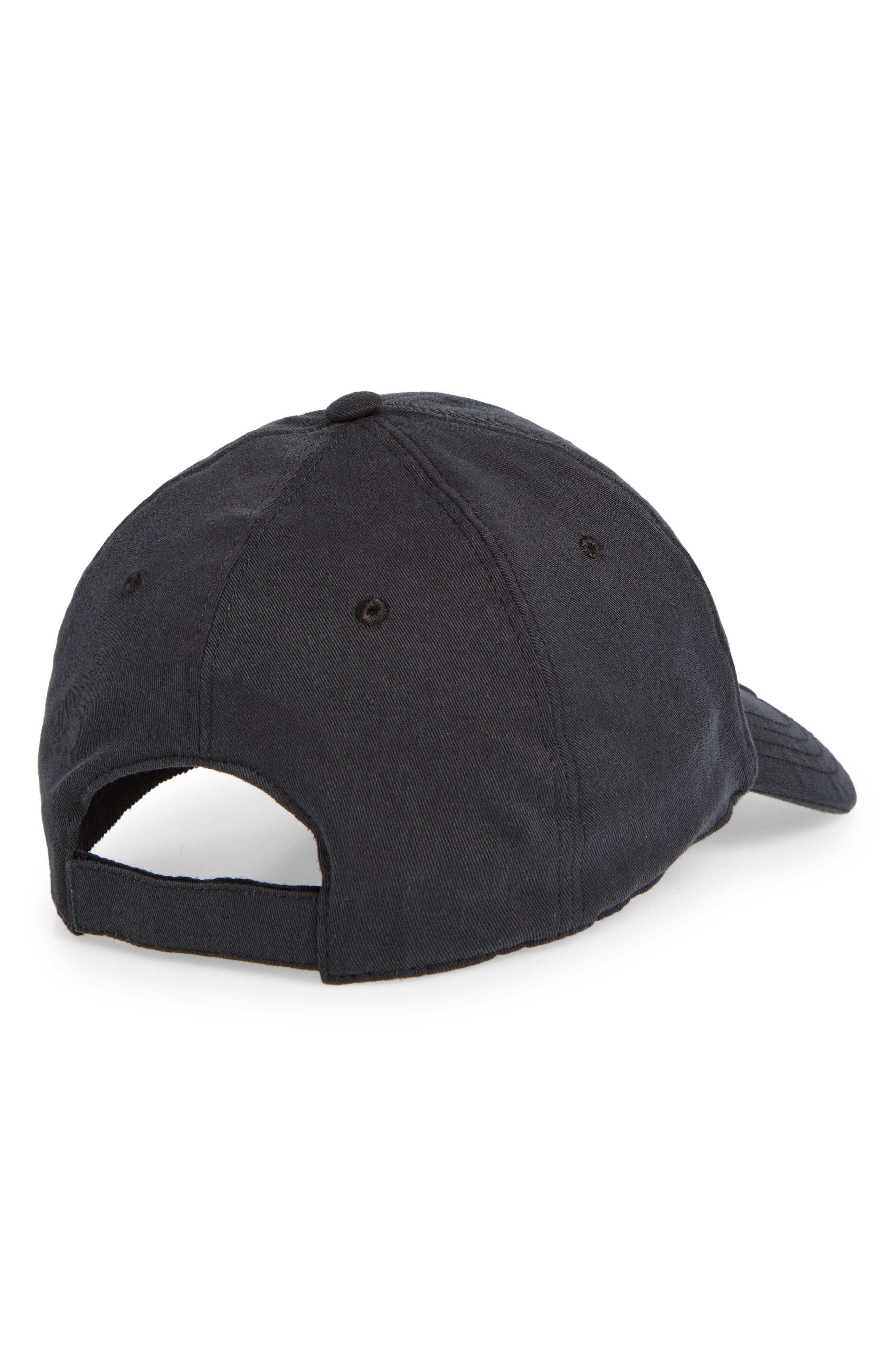 Debossed Logo Adjustable Baseball Cap - 2