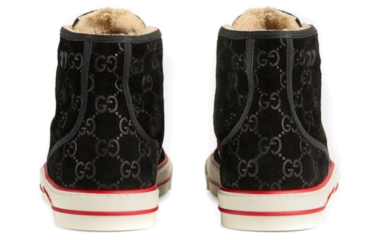 (WMNS) Gucci Tennis 1977 'Black Suede' 649327-UJ510-1076 - 4