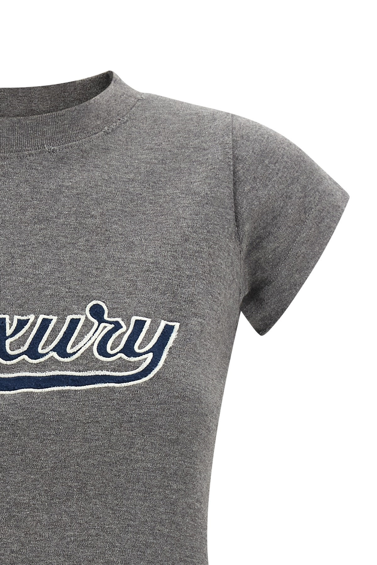 'Shrunk Luxury Script' T-shirt - 3